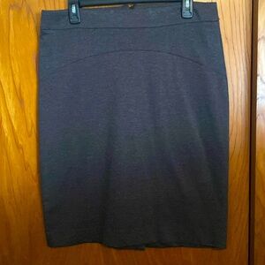 Women’s gray short stretch skirt